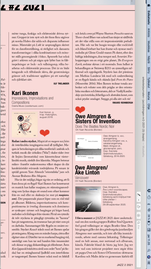 Orkesterjournalen 2.2021